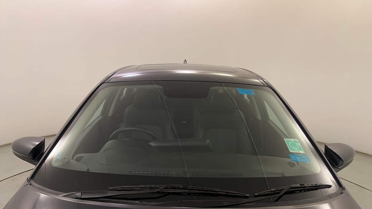 Used 2022 Hyundai New i20 Asta (O) 1.0 Turbo DCT Petrol Automatic exterior FRONT WINDSHIELD VIEW