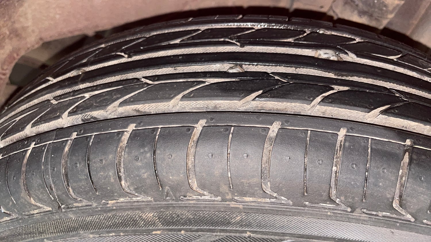 Used 2016 Nissan Micra Active XV Petrol Manual tyres LEFT REAR TYRE TREAD VIEW