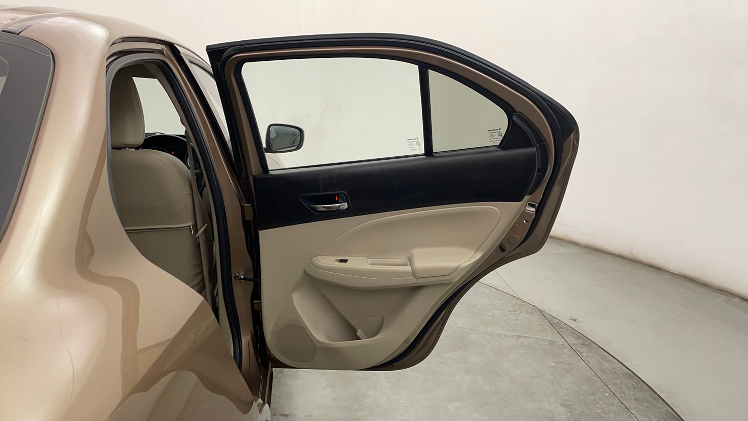 Used 2018 Maruti Suzuki Dzire VXi AMT Petrol Automatic interior RIGHT REAR DOOR OPEN VIEW