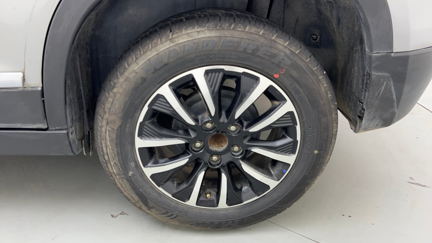 Used 2022 Toyota Urban Cruiser Premium Grade MT Petrol Manual tyres LEFT REAR TYRE RIM VIEW