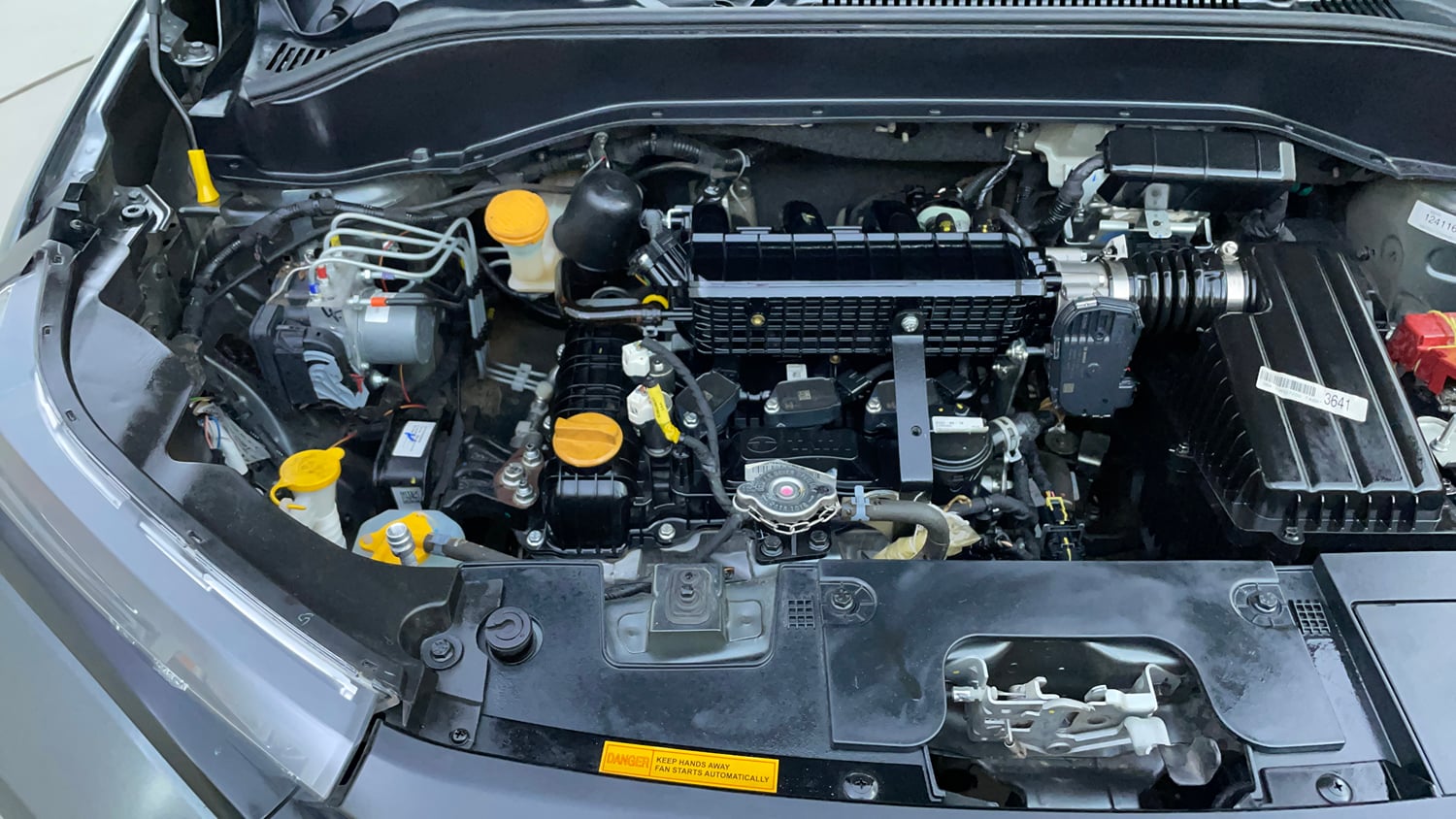 Used 2025 Tata Punch Pure MT Petrol Manual engine ENGINE RIGHT SIDE VIEW
