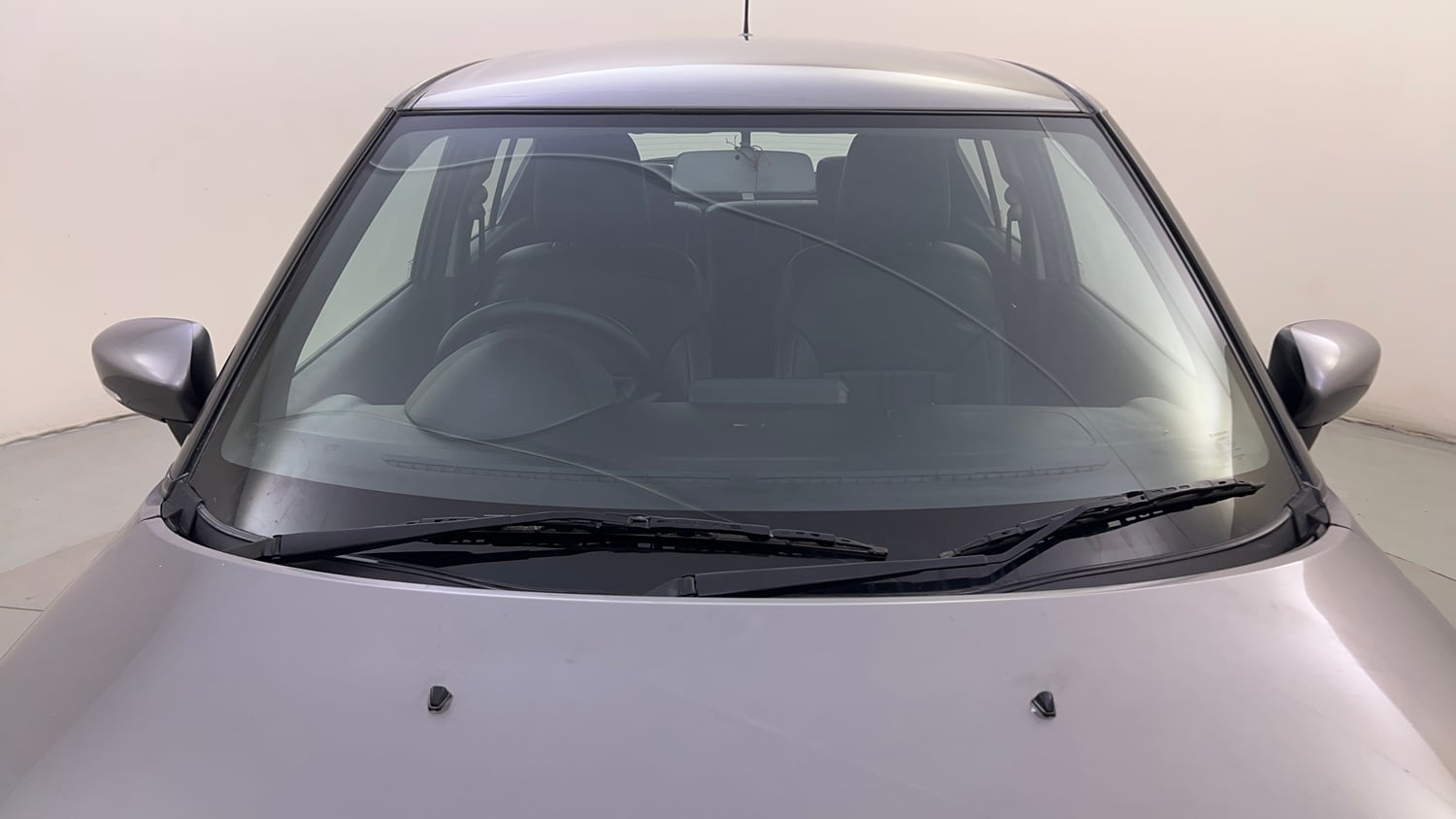 Used 2017 Maruti Suzuki Ignis Zeta 1.2 AMT Petrol Automatic exterior FRONT WINDSHIELD VIEW
