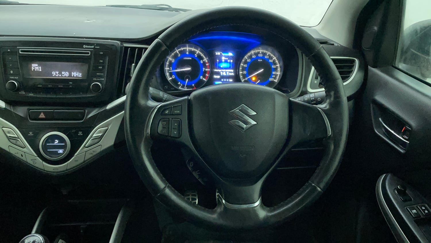 Used 2016 Maruti Suzuki Baleno Zeta 1.2 Petrol Manual interior STEERING VIEW