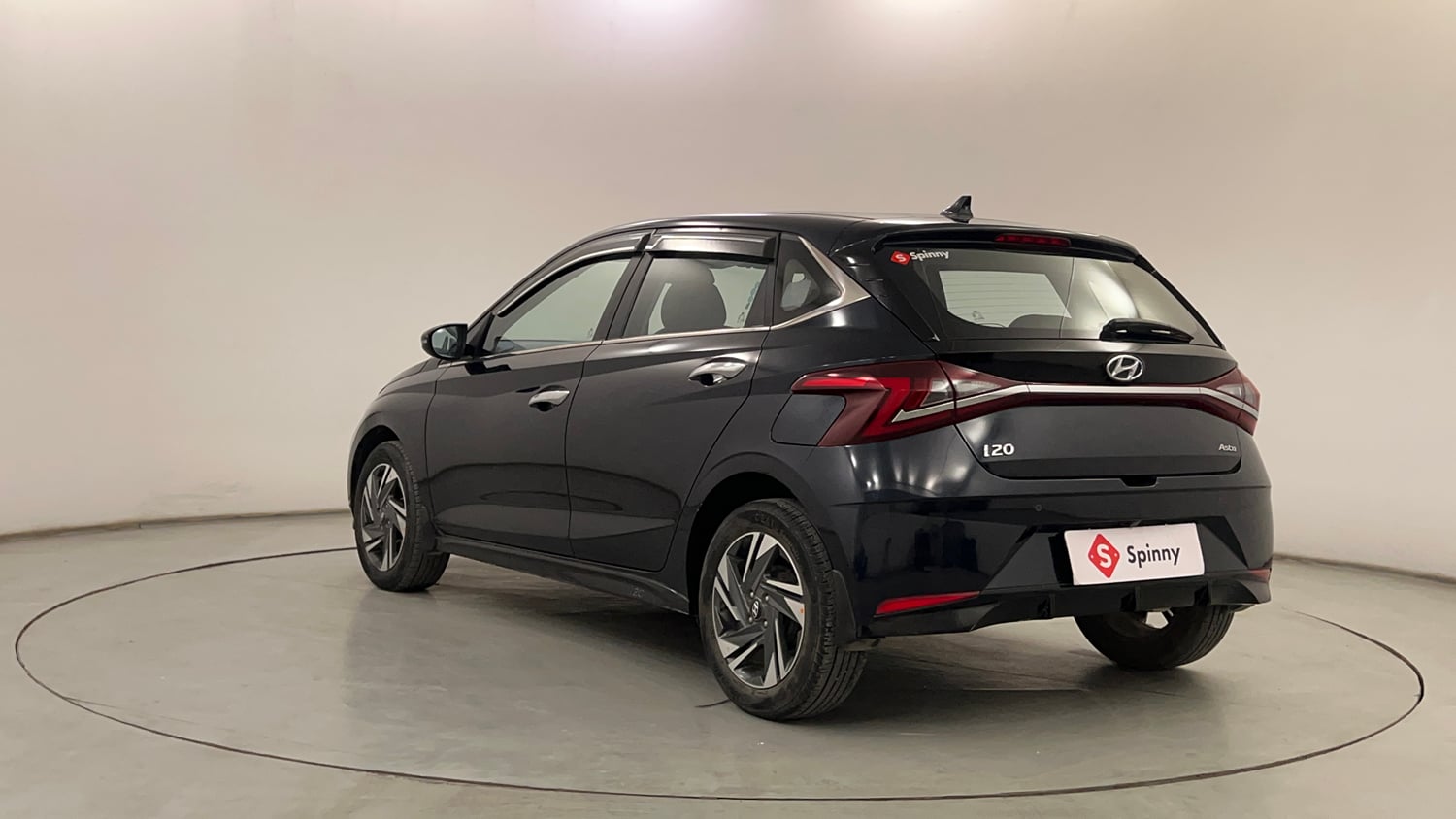Used 2022 Hyundai New i20 Asta (O) 1.0 Turbo DCT Petrol Automatic exterior LEFT REAR CORNER VIEW