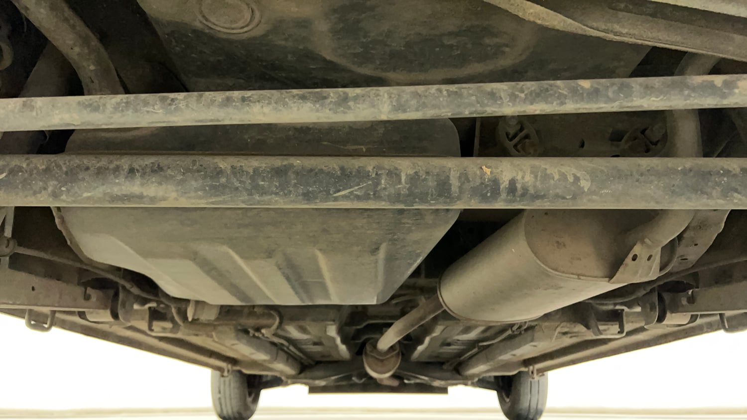 Used 2012 Maruti Suzuki A-Star Vxi Petrol Manual extra REAR UNDERBODY VIEW (TAKEN FROM REAR)