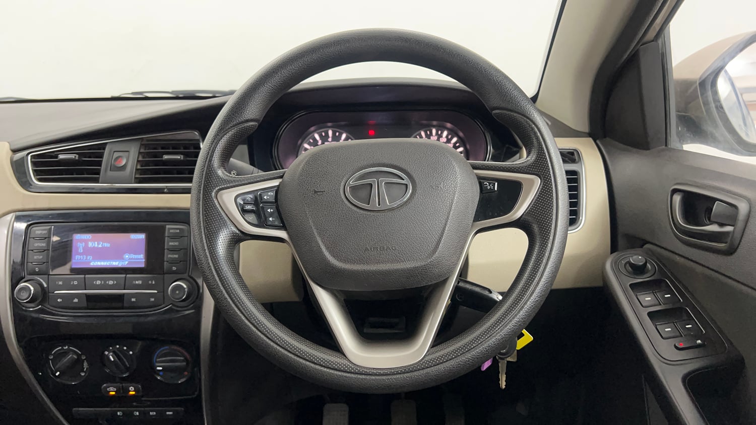 Used 2014 Tata Zest XMS Petrol Petrol Manual interior STEERING VIEW