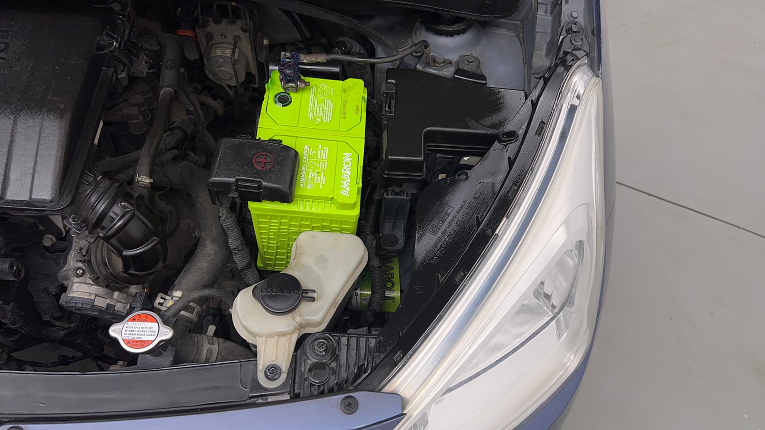 Used 2016 Hyundai Grand i10 Asta 1.2 Kappa VTVT Petrol Manual engine ENGINE LEFT SIDE VIEW