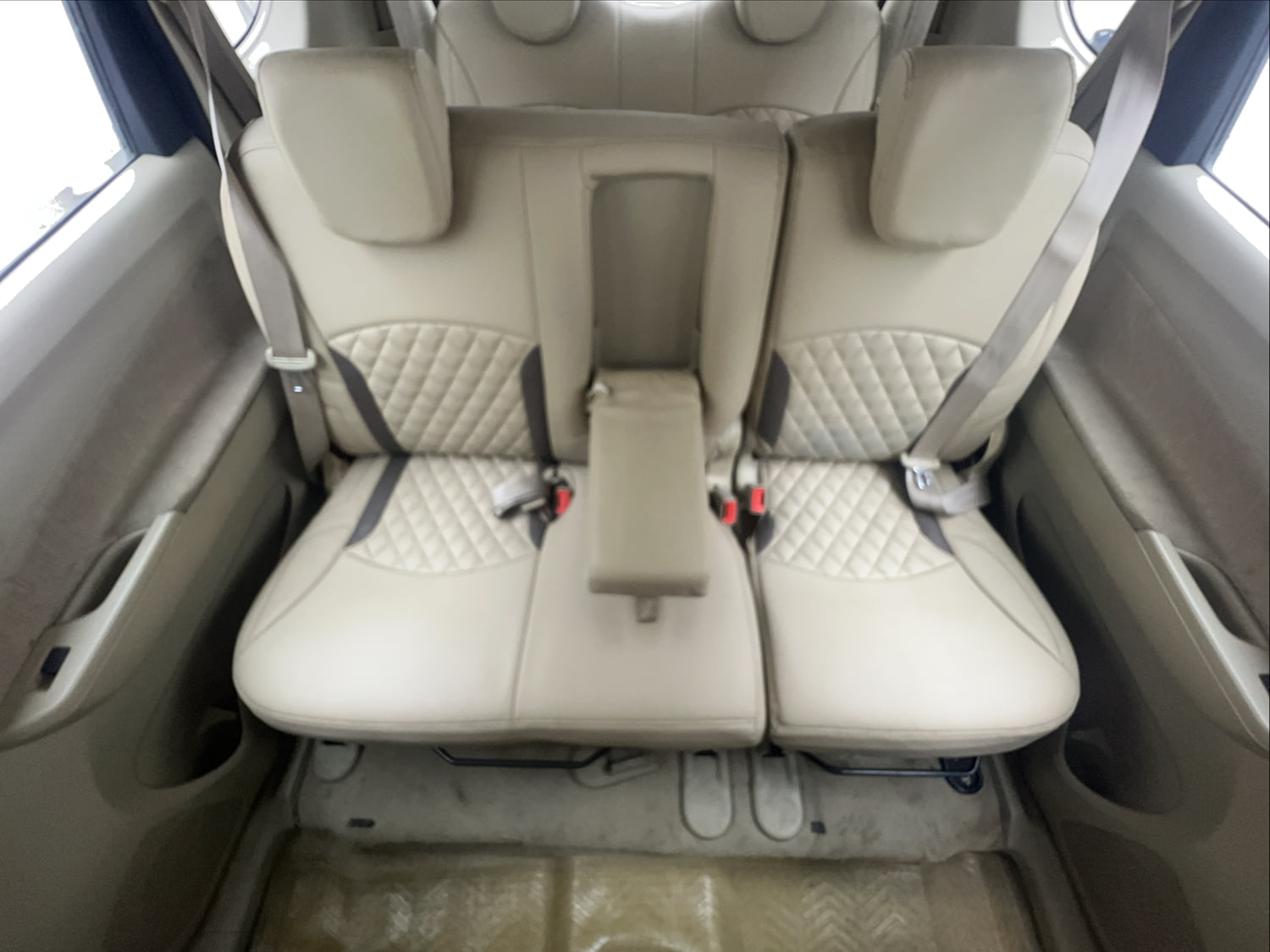 Used 2013 Maruti Suzuki Ertiga Vxi Petrol Manual interior REAR SEAT CONDITION VIEW