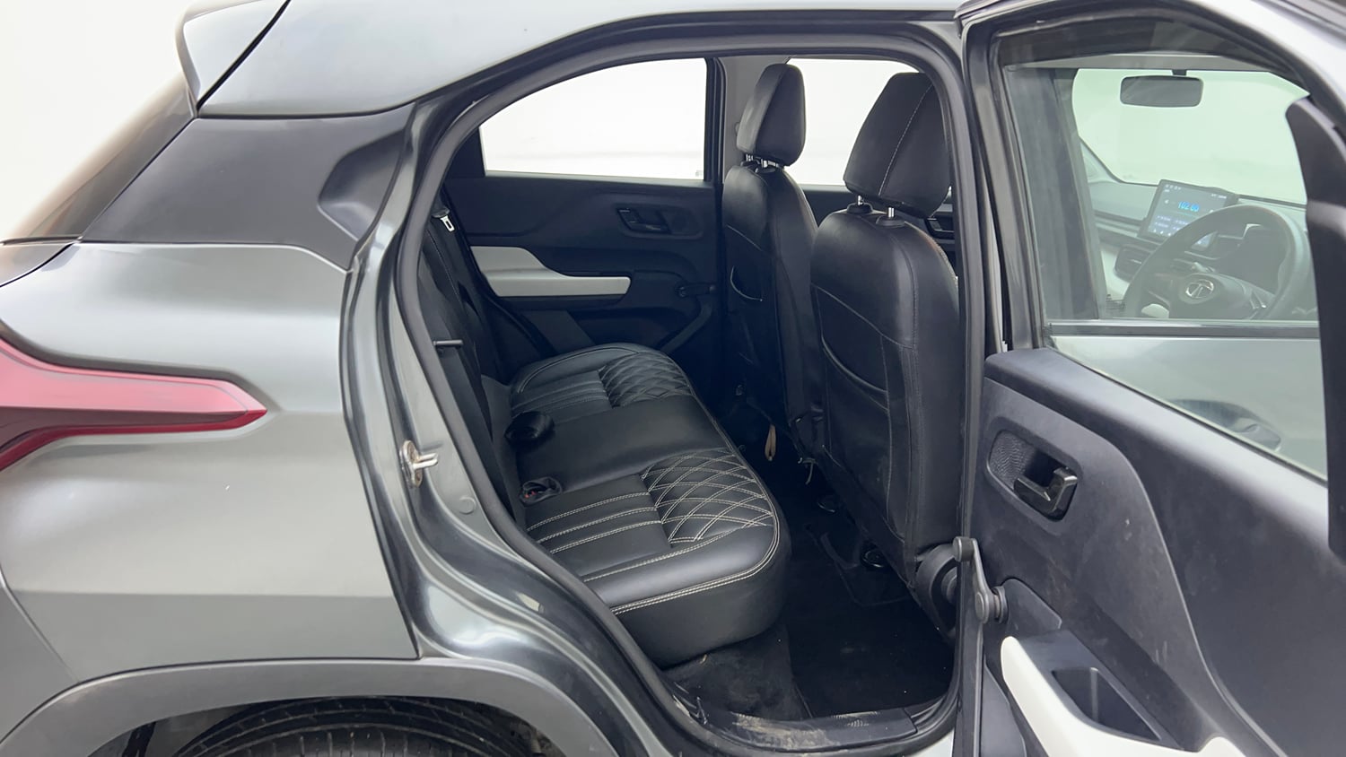 Used 2022 Tata Punch Pure MT Petrol Manual interior RIGHT SIDE REAR DOOR CABIN VIEW