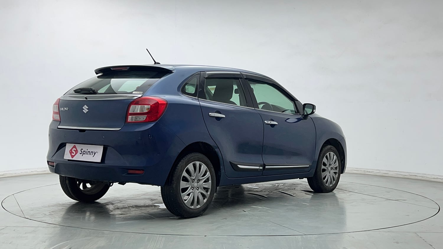Used 2017 Maruti Suzuki Baleno Alpha 1.2 Petrol Manual exterior RIGHT REAR CORNER VIEW