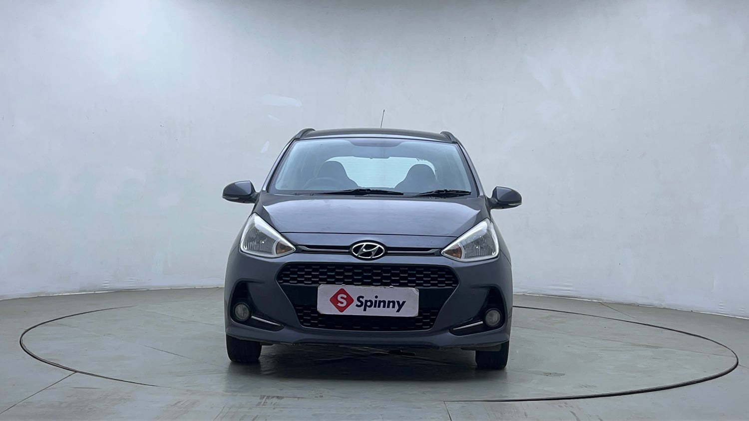 Used 2018 Hyundai Grand i10 Sportz 1.2 Kappa VTVT Petrol Manual exterior FRONT VIEW