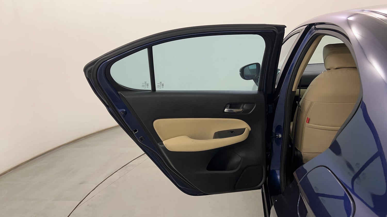 Used 2024 Honda City V Petrol CVT Petrol Automatic interior LEFT REAR DOOR OPEN VIEW