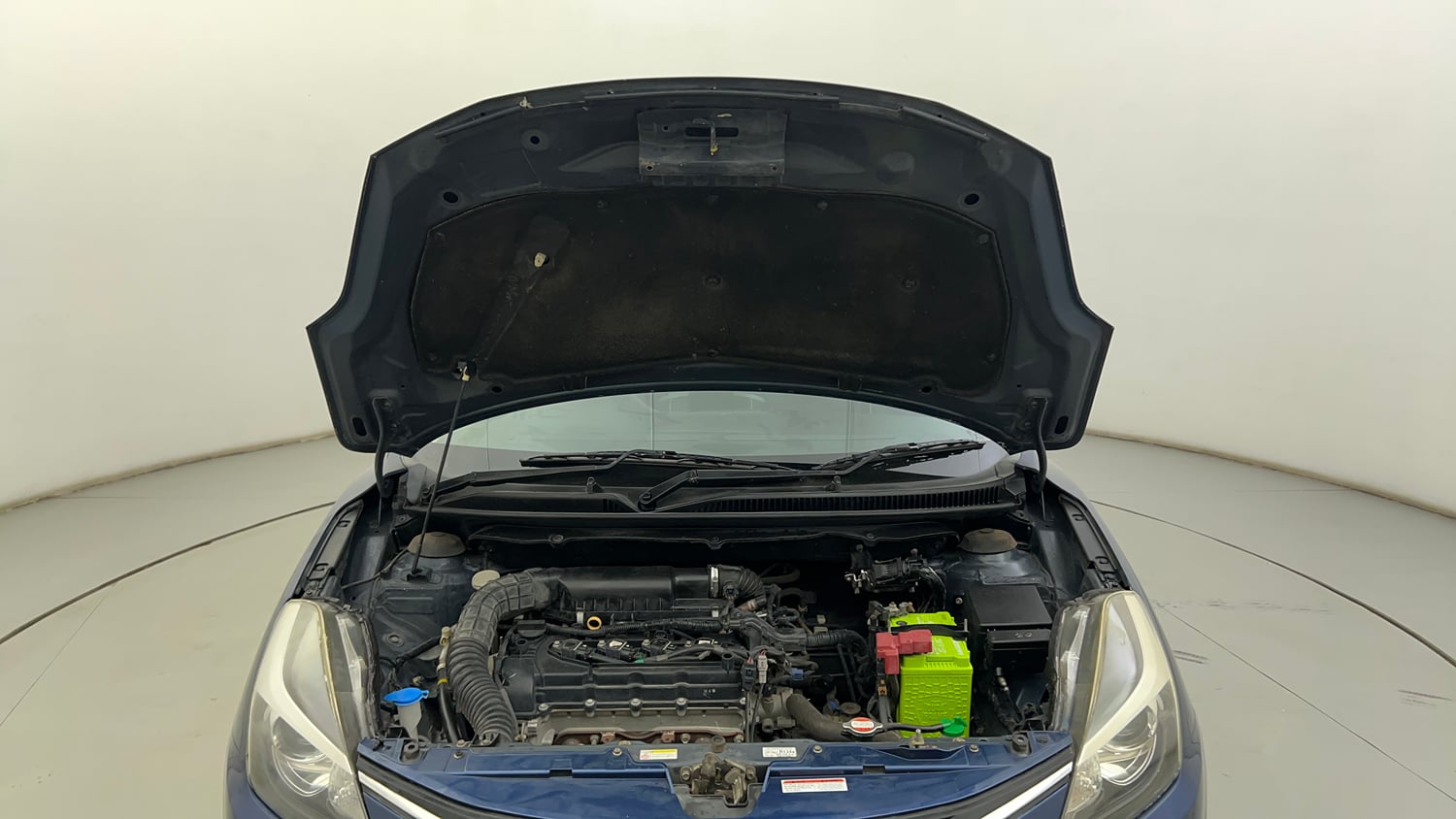 Used 2018 Maruti Suzuki Baleno Alpha 1.2 Petrol Manual engine ENGINE & BONNET OPEN FRONT VIEW