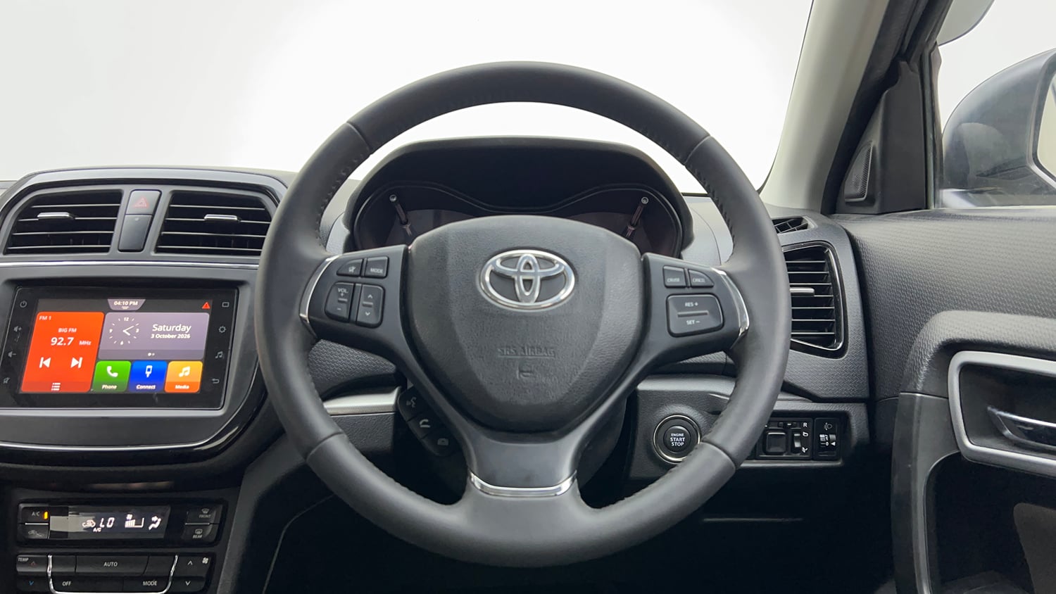 Used 2022 Toyota Urban Cruiser Premium Grade MT Petrol Manual interior STEERING VIEW