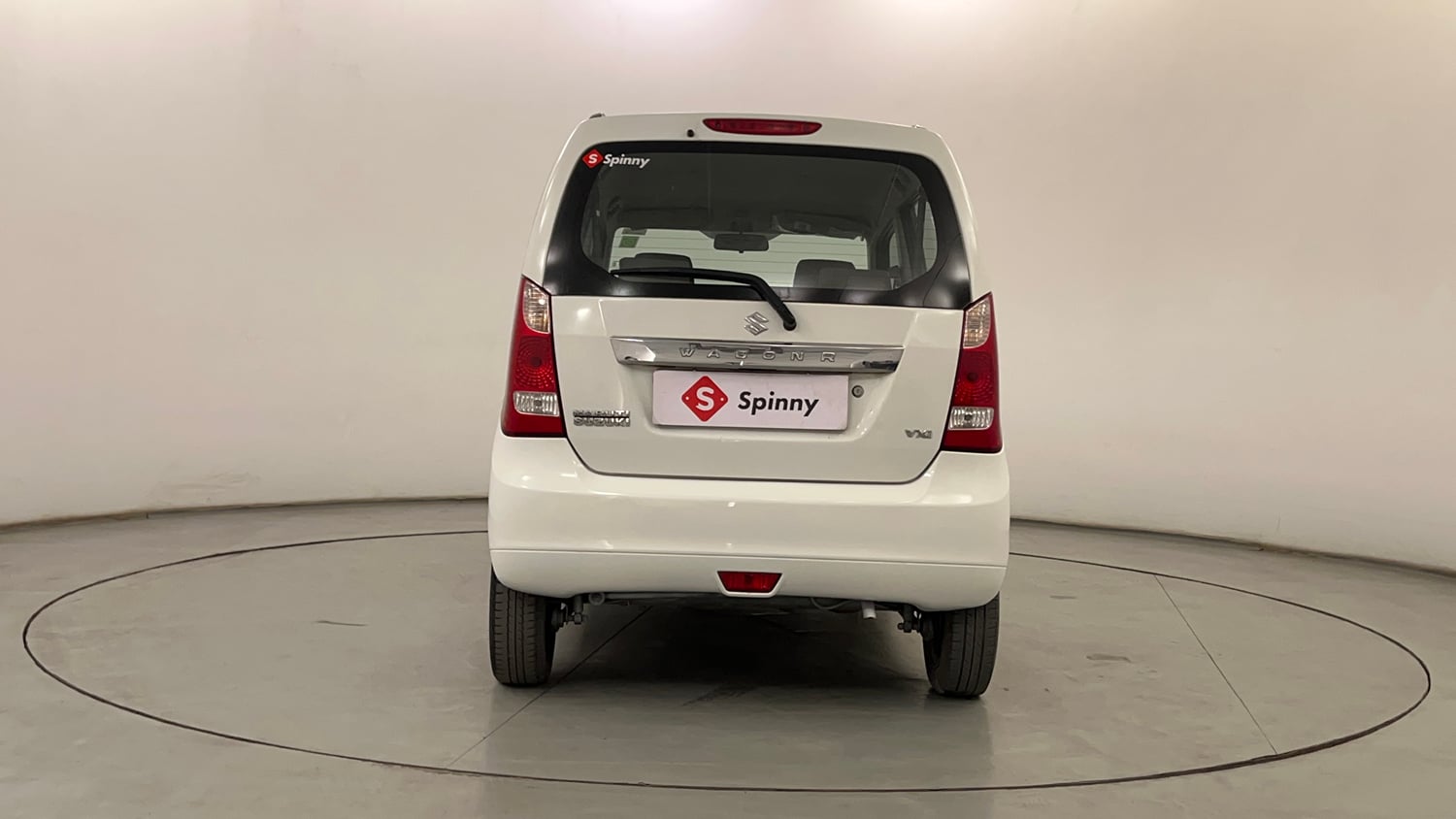 Used 2014 Maruti Suzuki Wagon R VXI Petrol Manual exterior BACK VIEW