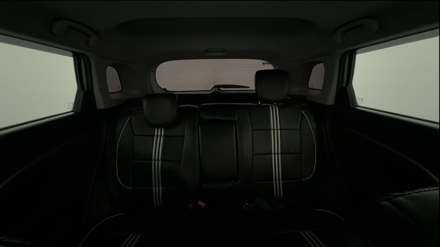 Used 2023 Maruti Suzuki Brezza ZXi Petrol Manual interior REAR SEAT CONDITION VIEW