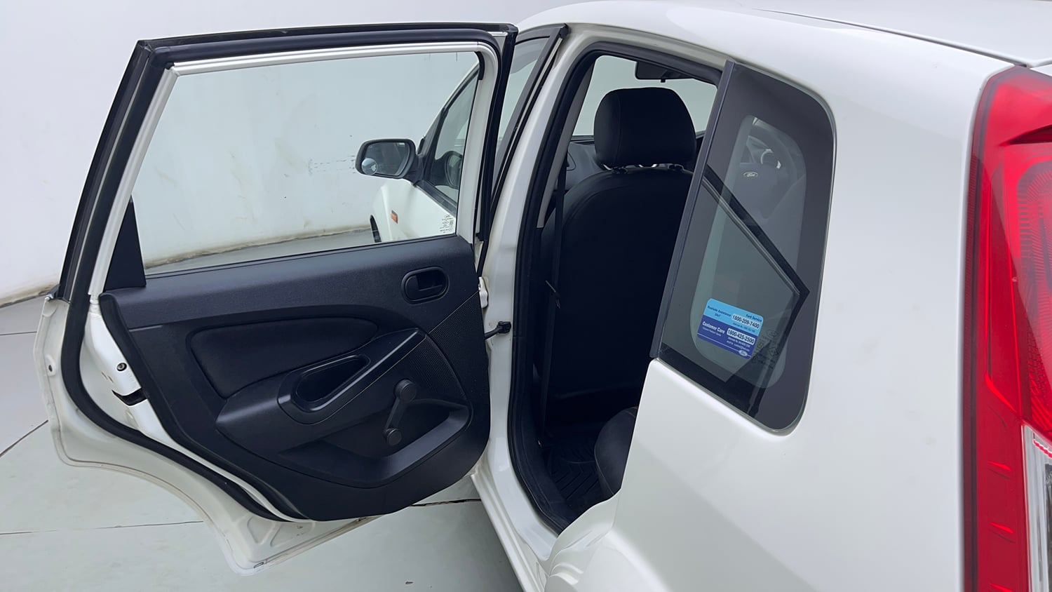Used 2014 Ford Figo Duratorq Diesel EXI 1.4 Diesel Manual interior LEFT REAR DOOR OPEN VIEW