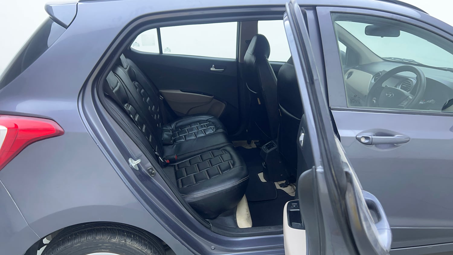 Used 2018 Hyundai Grand i10 Sportz 1.2 Kappa VTVT Petrol Manual interior RIGHT SIDE REAR DOOR CABIN VIEW