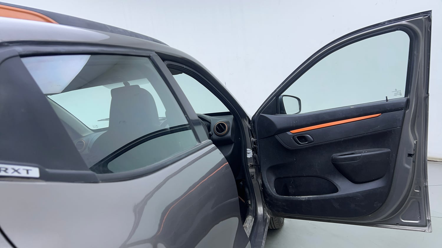 Used 2018 Renault Kwid CLIMBER 1.0 Petrol Manual interior RIGHT FRONT DOOR OPEN VIEW