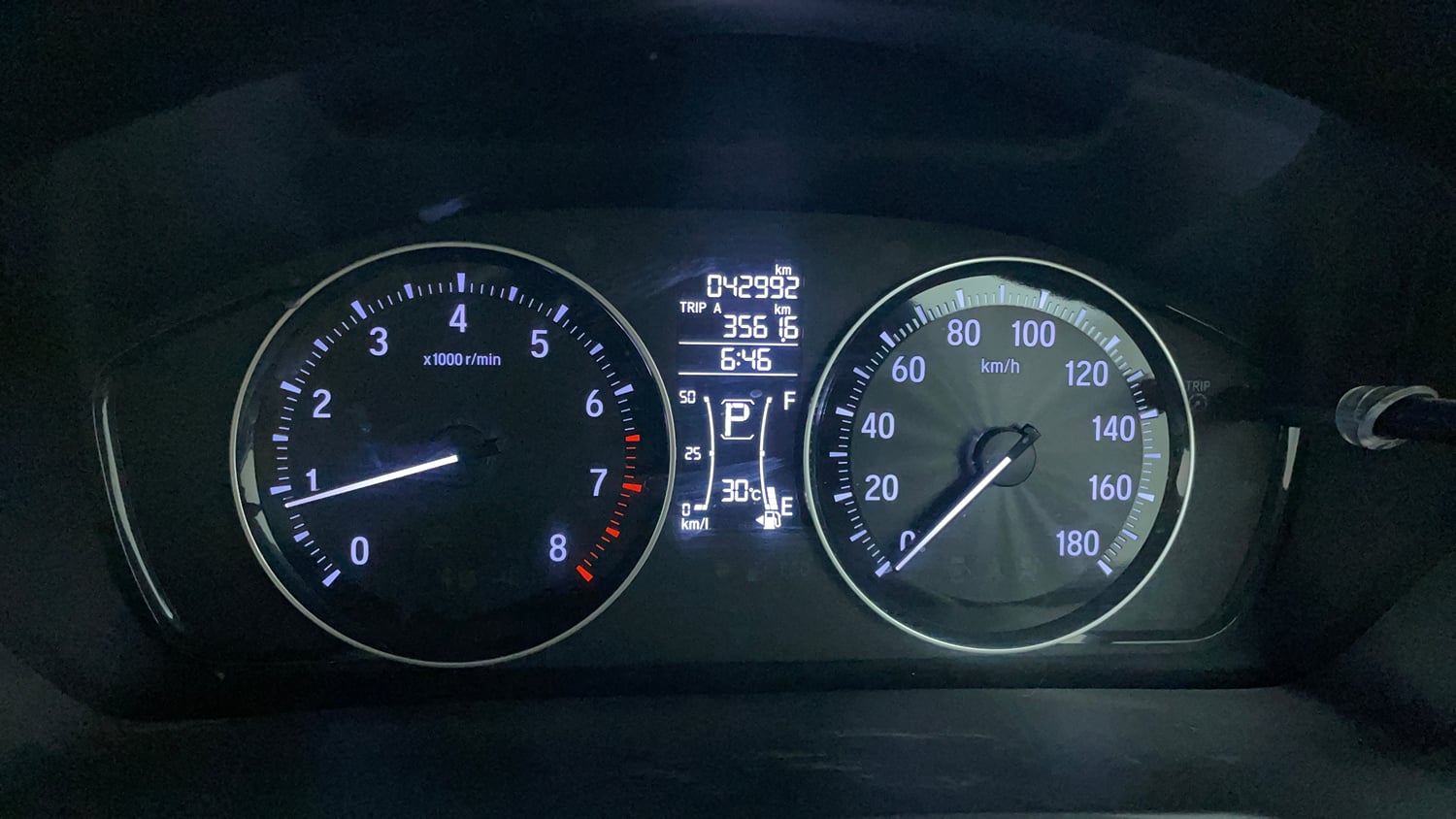 Used 2019 Honda Amaze 1.2 V CVT Petrol Petrol Automatic interior CLUSTERMETER VIEW