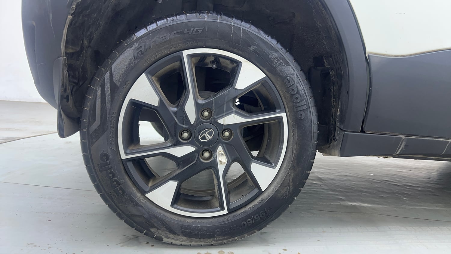 Used 2023 Tata Punch Creative AMT Petrol Automatic tyres RIGHT REAR TYRE RIM VIEW