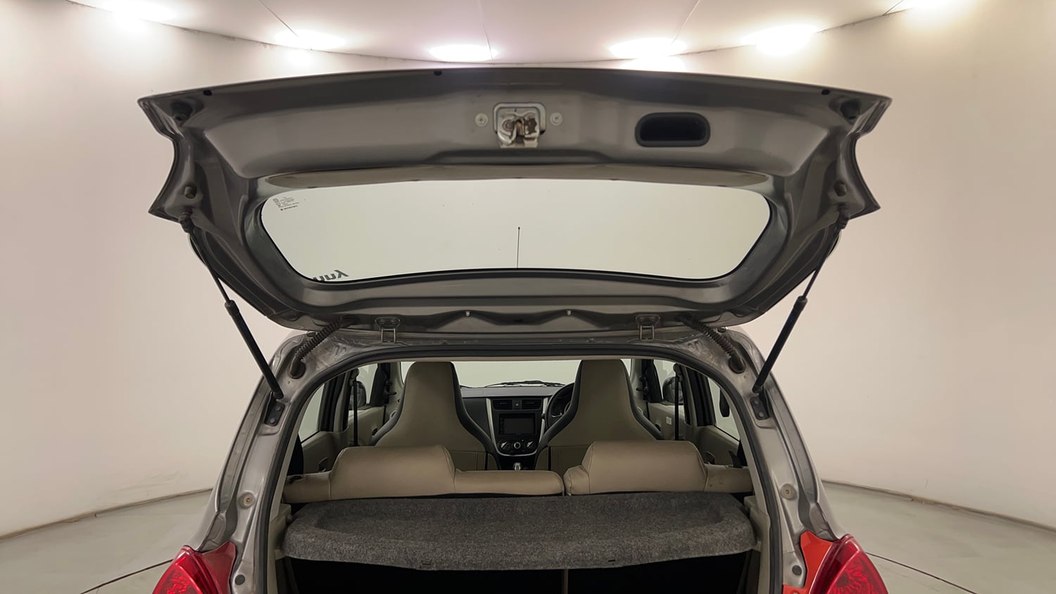 Used 2016 Maruti Suzuki Celerio VXi AMT Petrol Automatic interior DICKY DOOR OPEN VIEW
