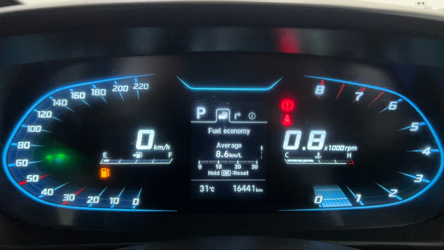 Used 2022 Hyundai New i20 Asta (O) 1.0 Turbo DCT Petrol Automatic interior CLUSTERMETER VIEW