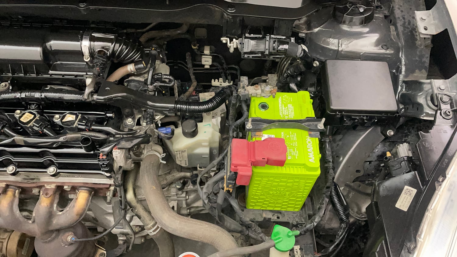 Used 2018 Maruti Suzuki Dzire VXi AMT Petrol Automatic engine ENGINE LEFT SIDE VIEW