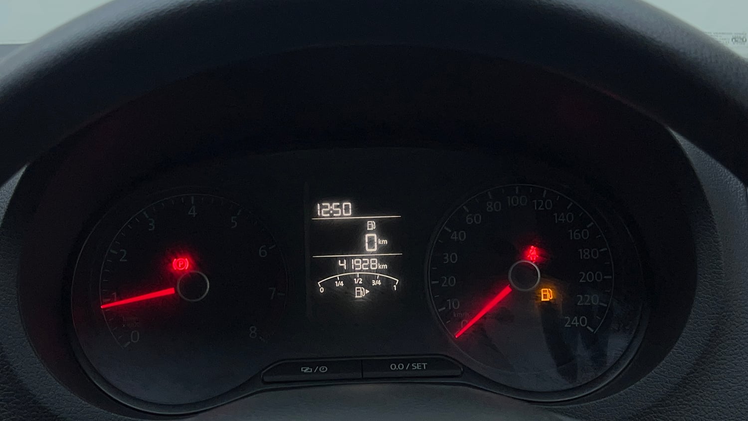 Used 2019 Volkswagen Polo CUP Edition Petrol Petrol Manual interior CLUSTERMETER VIEW