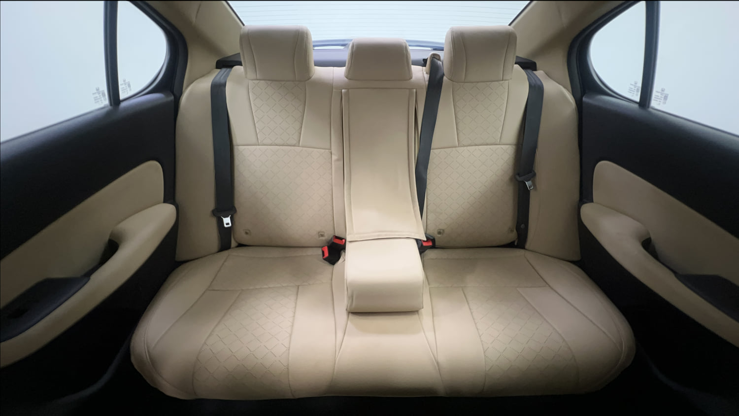Used 2024 Honda City V Petrol CVT Petrol Automatic interior REAR SEAT CONDITION VIEW