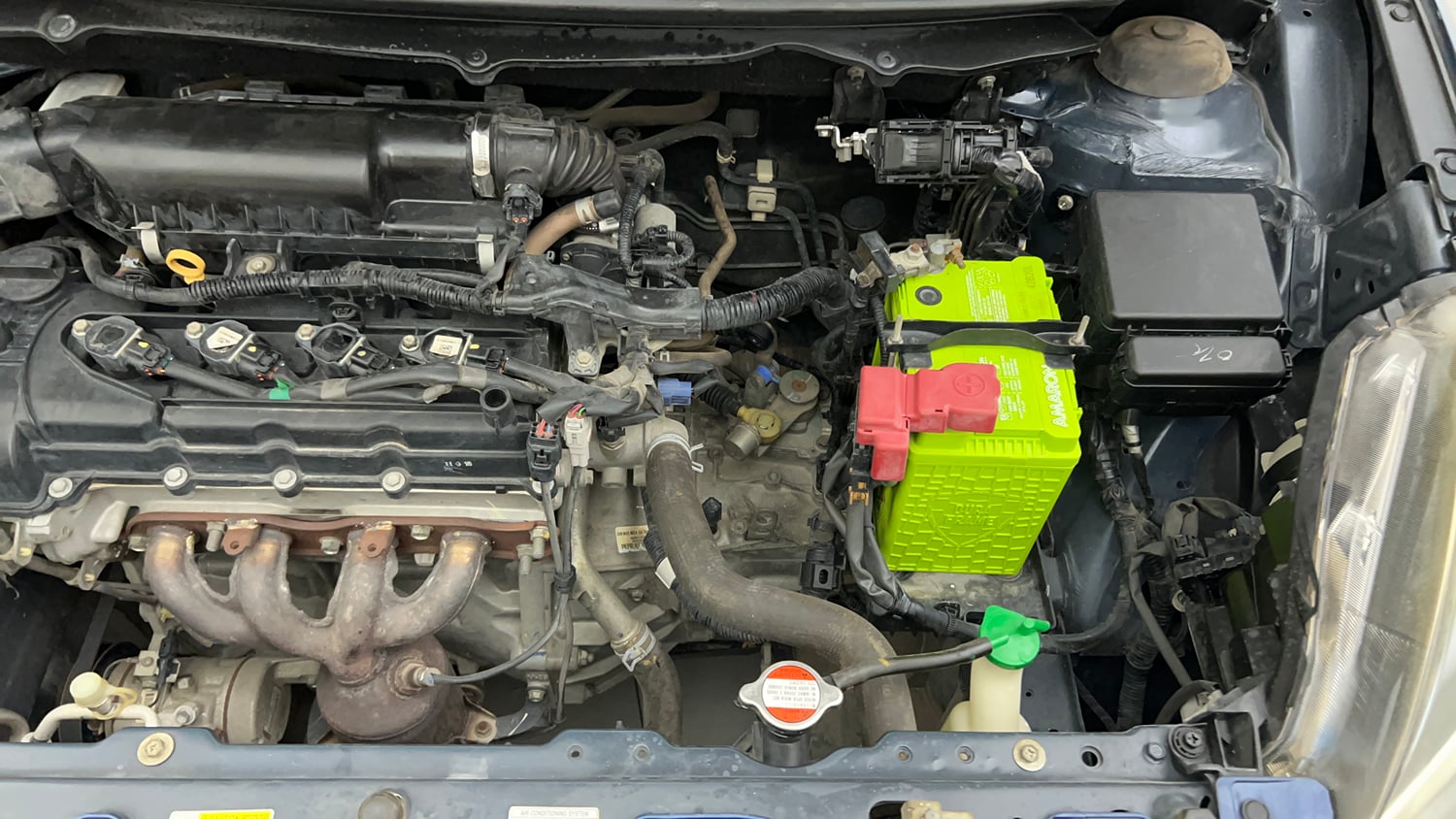 Used 2018 Maruti Suzuki Baleno Alpha 1.2 Petrol Manual engine ENGINE LEFT SIDE VIEW