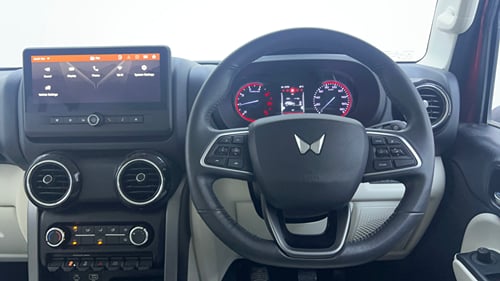 Used 2024 Mahindra Thar Roxx MX5 Diesel MT 2WD Diesel Manual interior STEERING VIEW