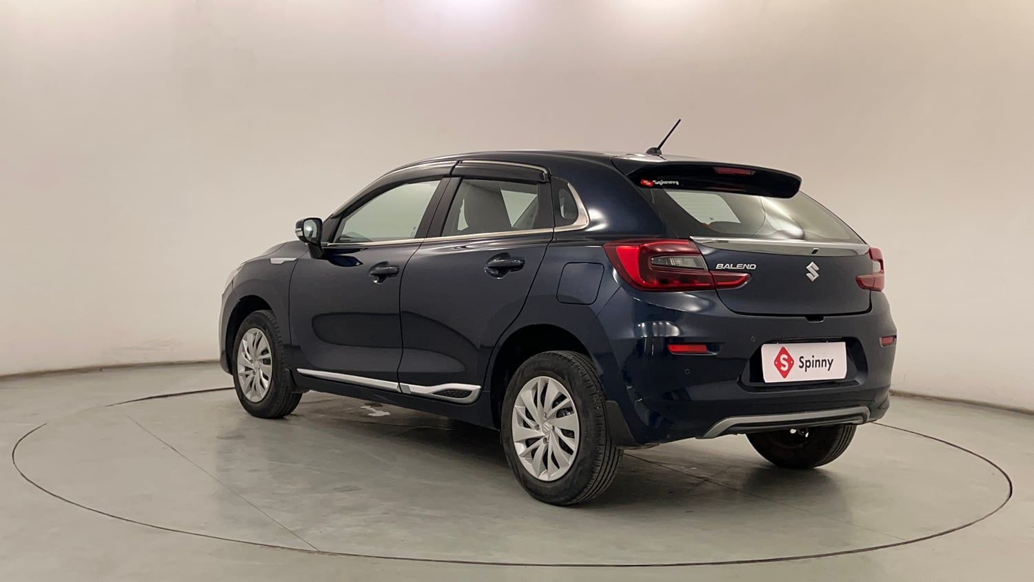 Used 2025 Maruti Suzuki Baleno Delta AGS Petrol Automatic exterior LEFT REAR CORNER VIEW
