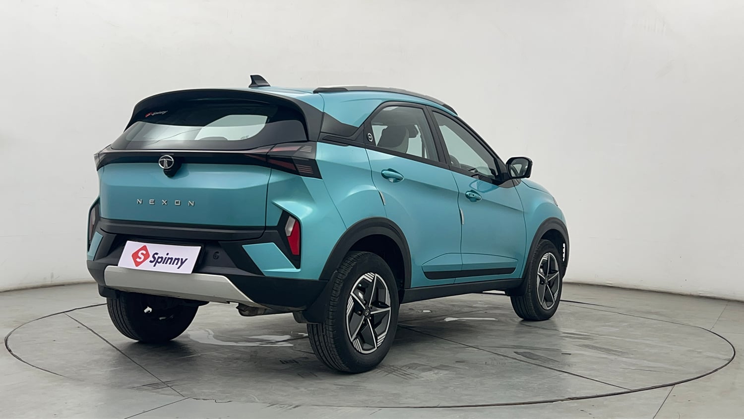 Used 2024 Tata Nexon Creative Plus 1.2 Revotron Petrol 7DCA Petrol Automatic exterior RIGHT REAR CORNER VIEW