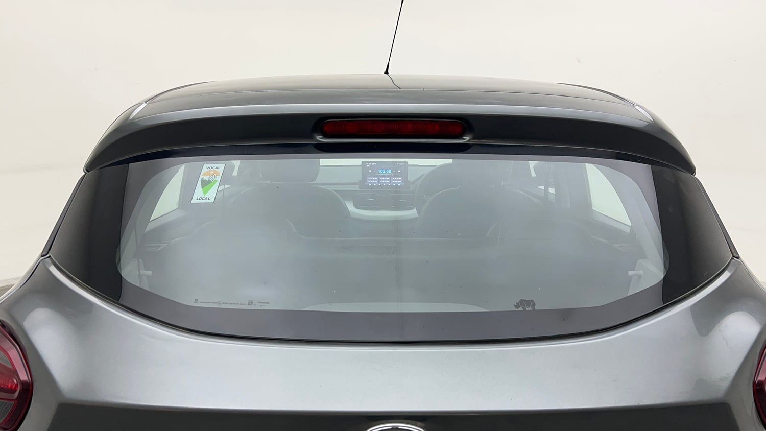 Used 2022 Tata Punch Pure MT Petrol Manual exterior BACK WINDSHIELD VIEW