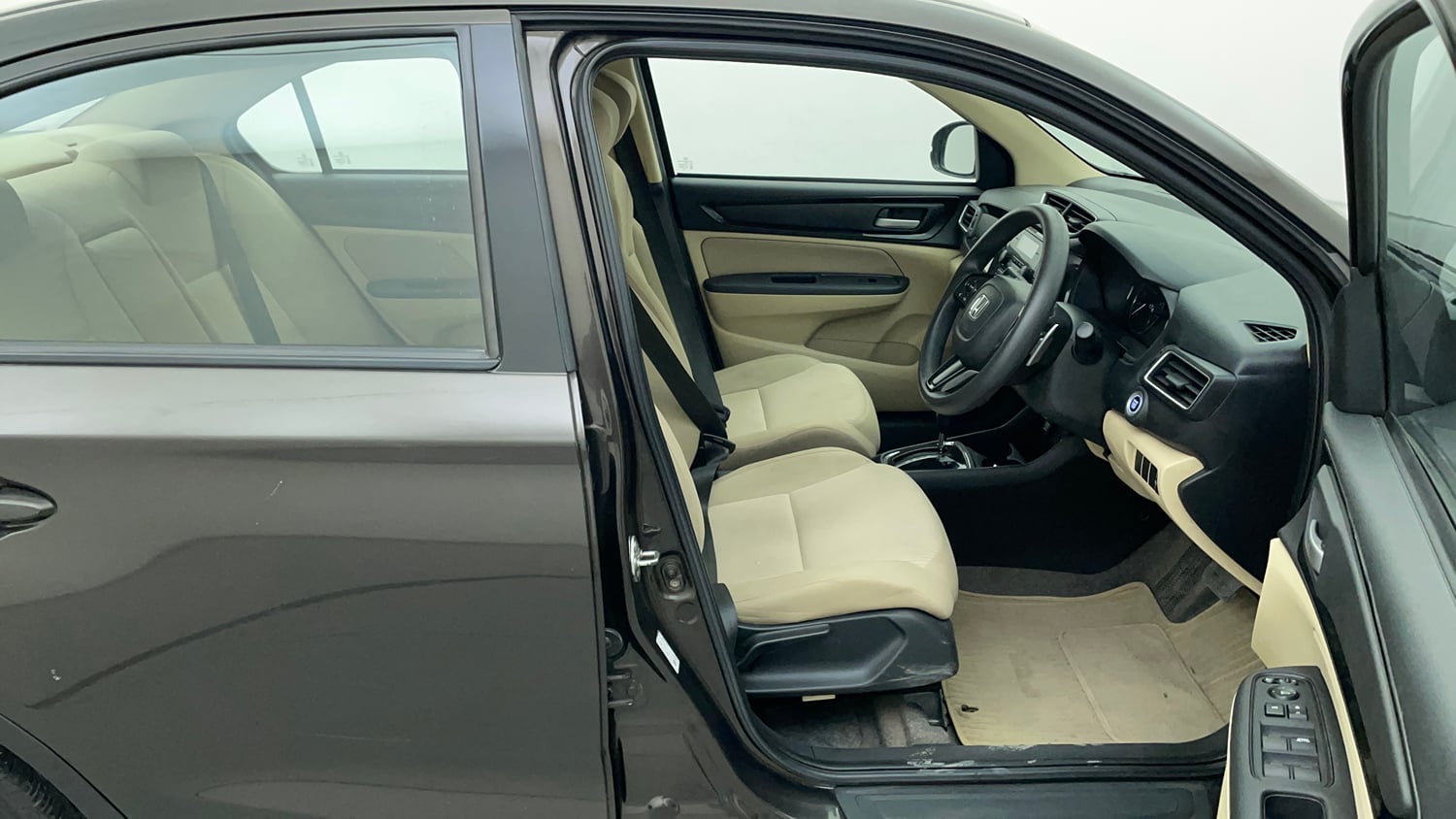 Used 2019 Honda Amaze 1.2 V CVT Petrol Petrol Automatic interior RIGHT SIDE FRONT DOOR CABIN VIEW