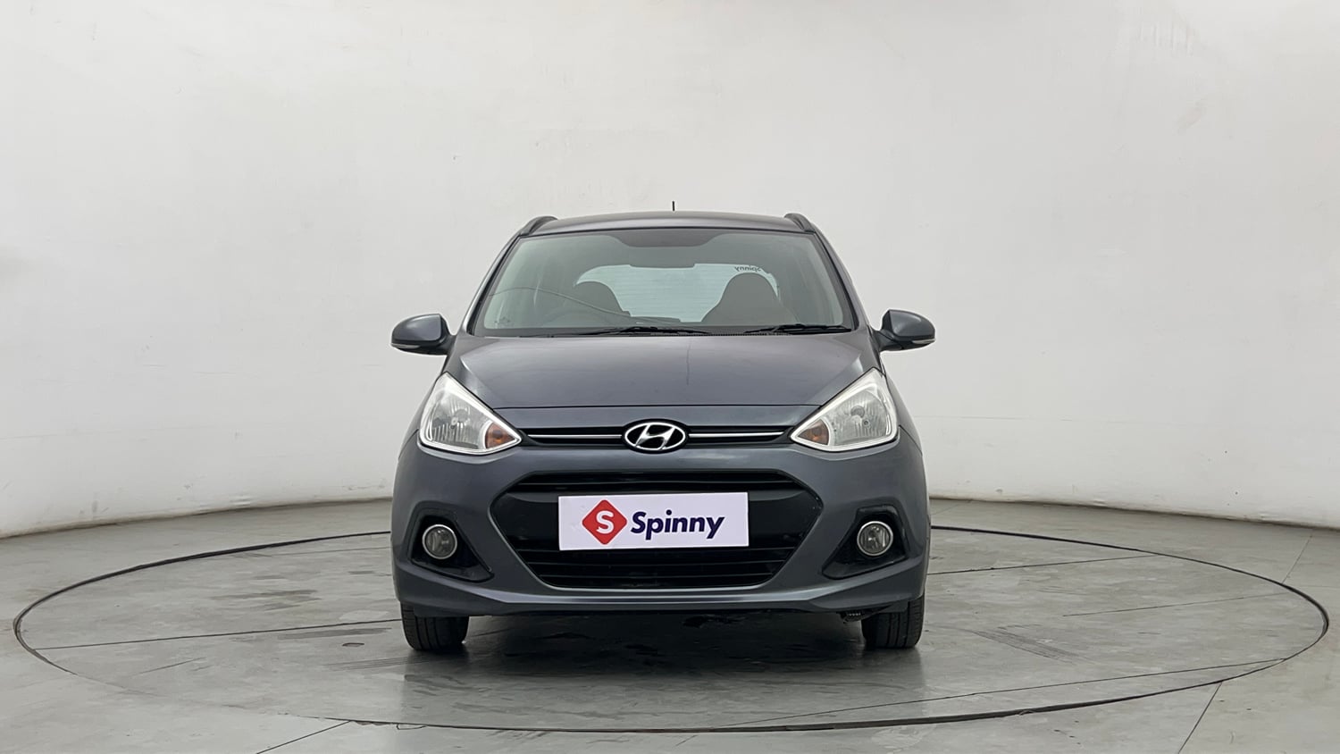 Used 2013 Hyundai Grand i10 Asta 1.2 Kappa VTVT Petrol Manual exterior FRONT VIEW