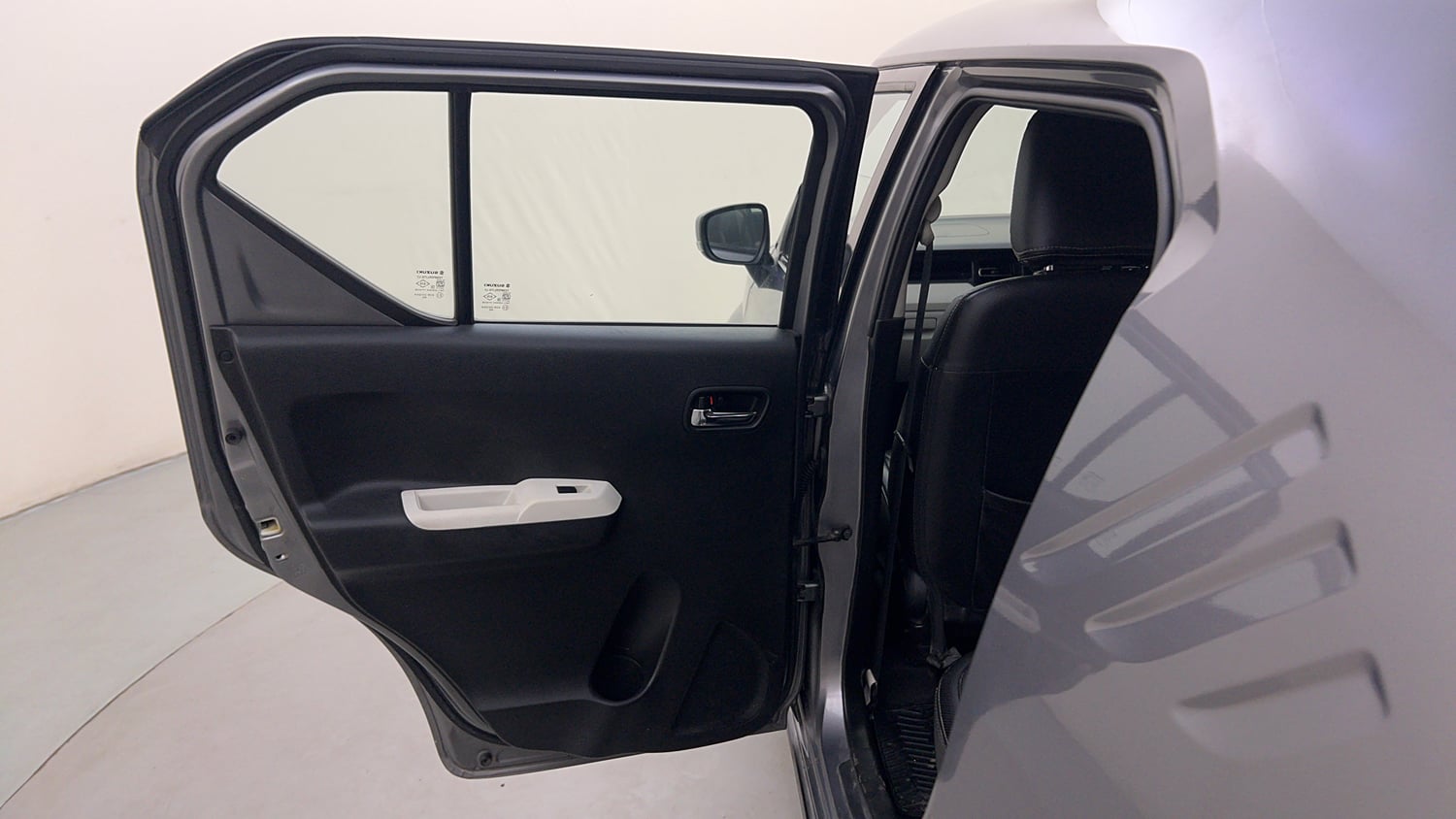 Used 2017 Maruti Suzuki Ignis Zeta 1.2 AMT Petrol Automatic interior LEFT REAR DOOR OPEN VIEW