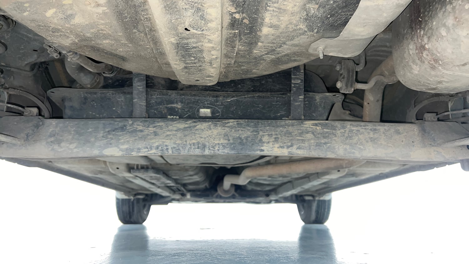 Used 2020 Hyundai Grand i10 Nios Magna 1.2 Kappa VTVT Petrol Manual extra REAR UNDERBODY VIEW (TAKEN FROM REAR)
