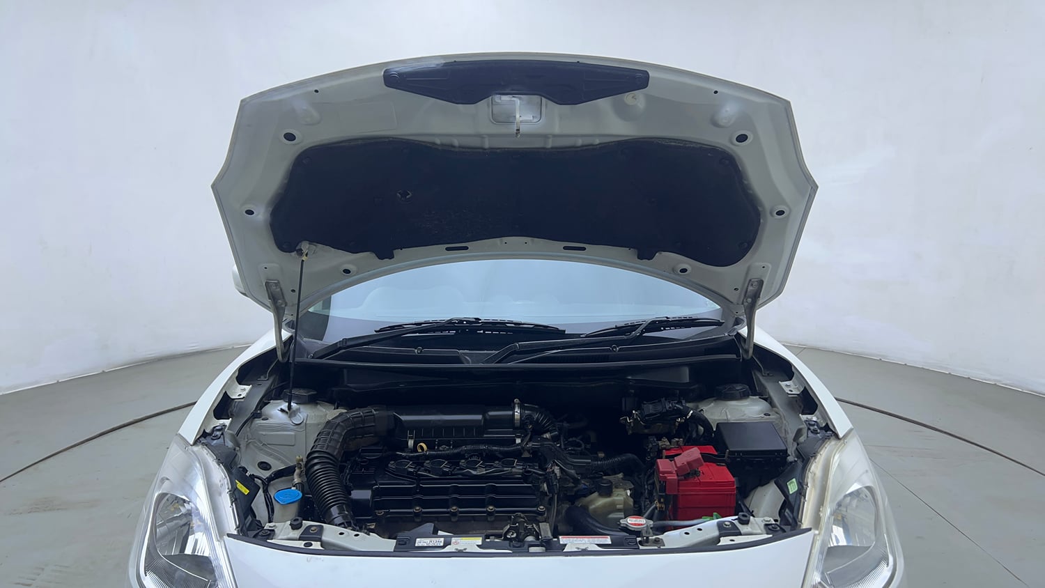 Used 2018 Maruti Suzuki Swift ZXi AMT Petrol Automatic engine ENGINE & BONNET OPEN FRONT VIEW