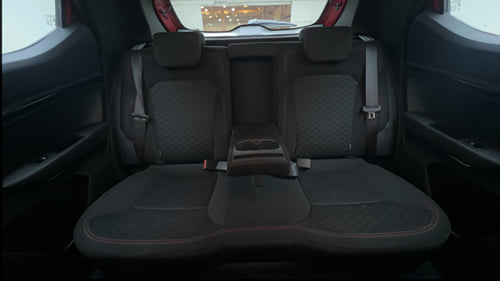 Used 2023 Renault Kiger RXZ Turbo MT Dual Tone Petrol Manual interior REAR SEAT CONDITION VIEW