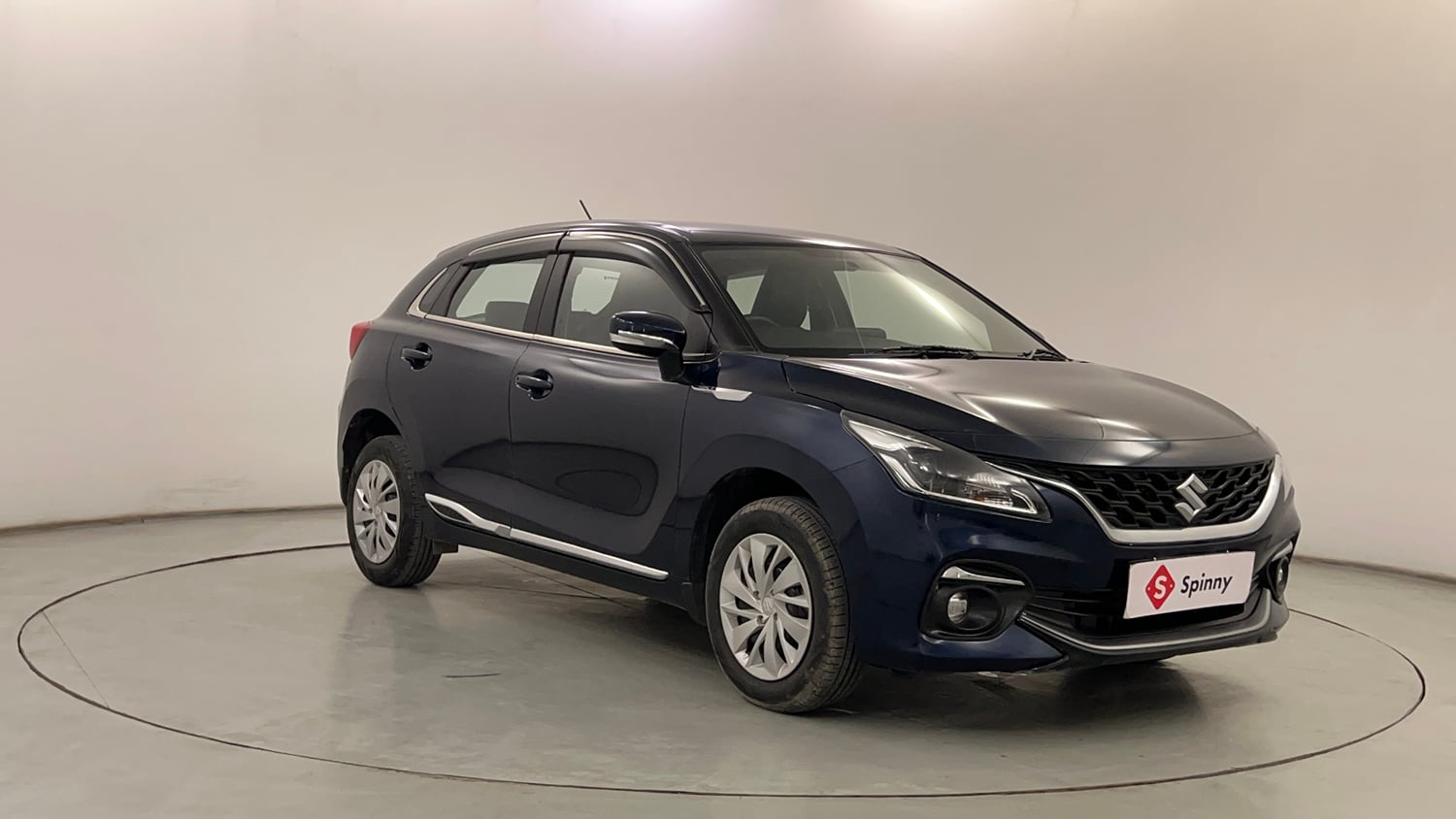 Used 2025 Maruti Suzuki Baleno Delta AGS Petrol Automatic exterior RIGHT FRONT CORNER VIEW