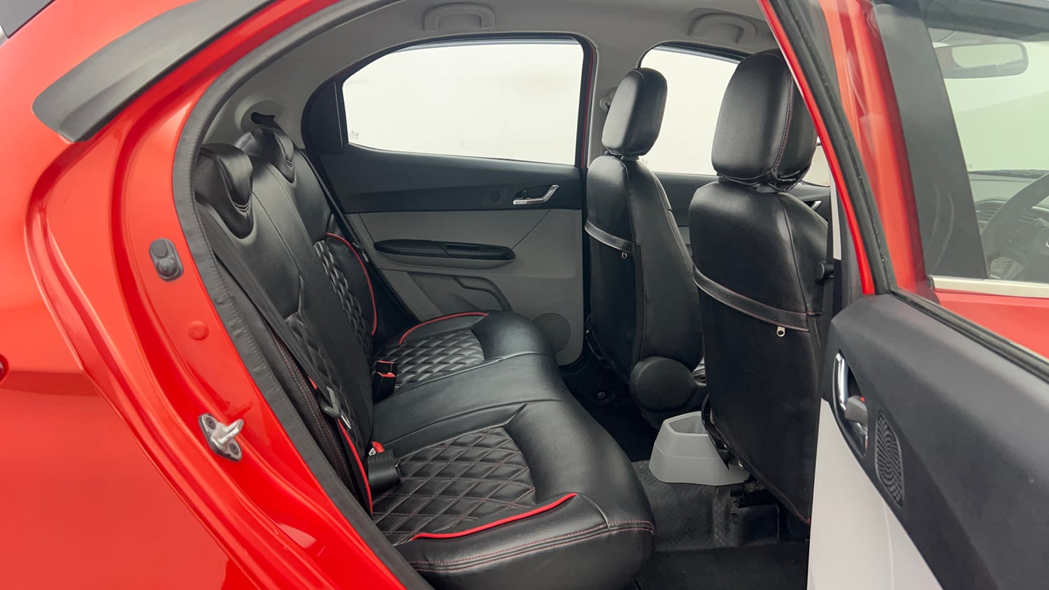 Used 2021 Tata Tiago XZ Plus Petrol Manual interior RIGHT SIDE REAR DOOR CABIN VIEW