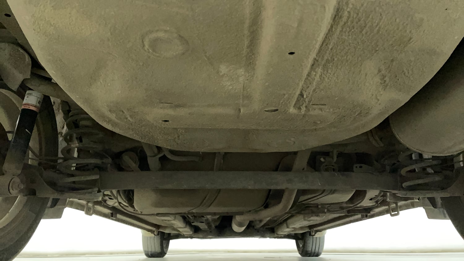 Used 2022 Maruti Suzuki Ciaz Delta 1.5 Petrol Manual extra REAR UNDERBODY VIEW (TAKEN FROM REAR)
