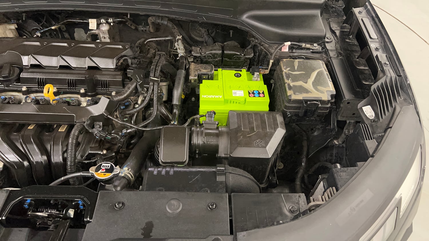 Used 2024 Hyundai Creta 1.5 MPi Petrol IVT SX(O) Petrol Automatic engine ENGINE LEFT SIDE VIEW