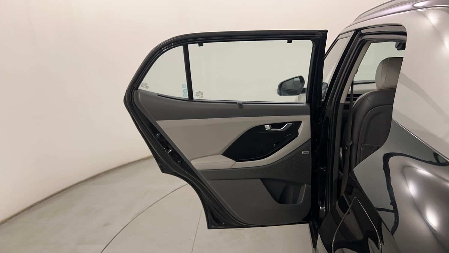 Used 2024 Hyundai Creta 1.5 MPi Petrol IVT SX(O) Petrol Automatic interior LEFT REAR DOOR OPEN VIEW
