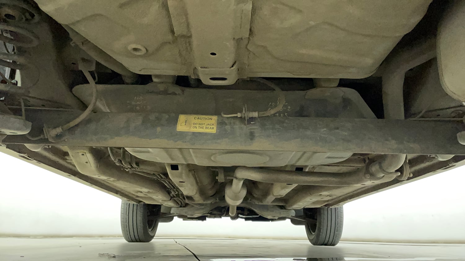 Used 2024 Tata Nexon Smart 1.2 Revotron Petrol 5MT Petrol Manual extra REAR UNDERBODY VIEW (TAKEN FROM REAR)