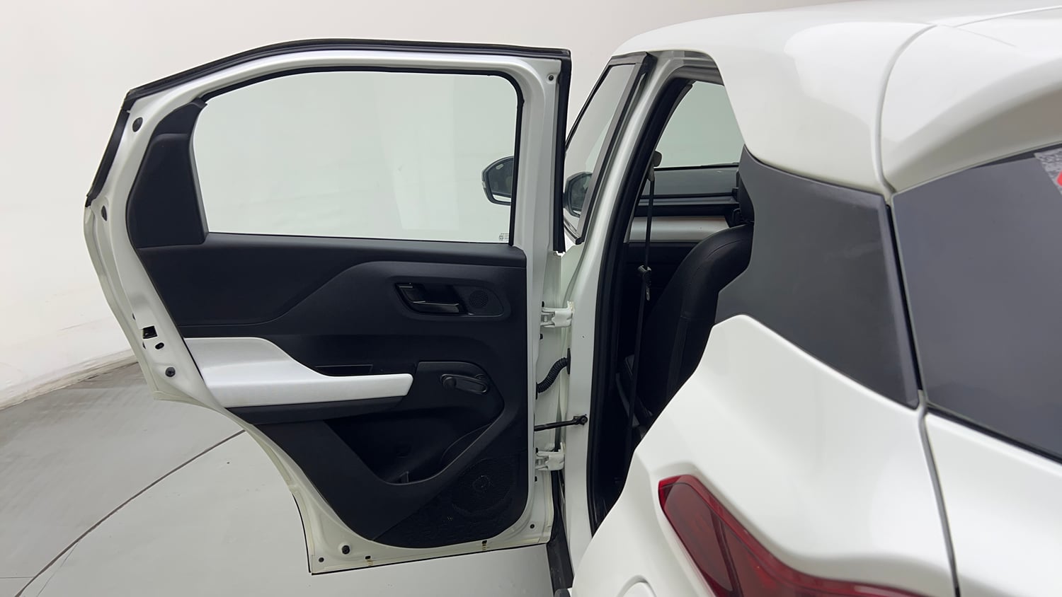 Used 2023 Tata Punch Pure MT Petrol Manual interior LEFT REAR DOOR OPEN VIEW