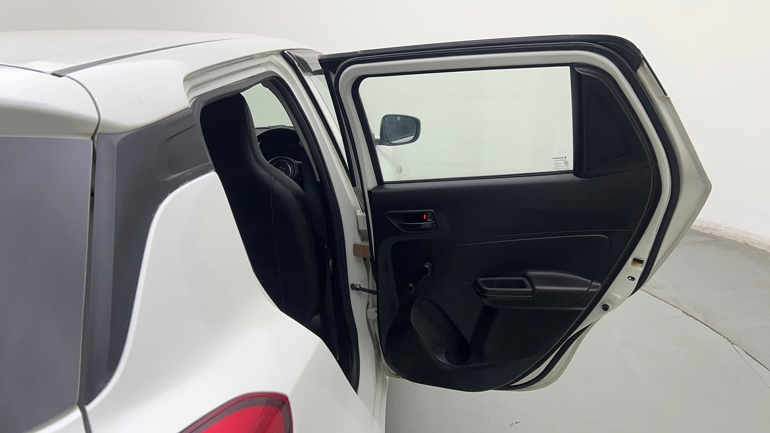 Used 2022 Maruti Suzuki Swift LXi Petrol Manual interior RIGHT REAR DOOR OPEN VIEW