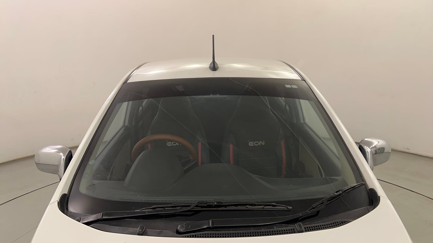 Used 2016 Hyundai Eon D-Lite + Petrol Manual exterior FRONT WINDSHIELD VIEW